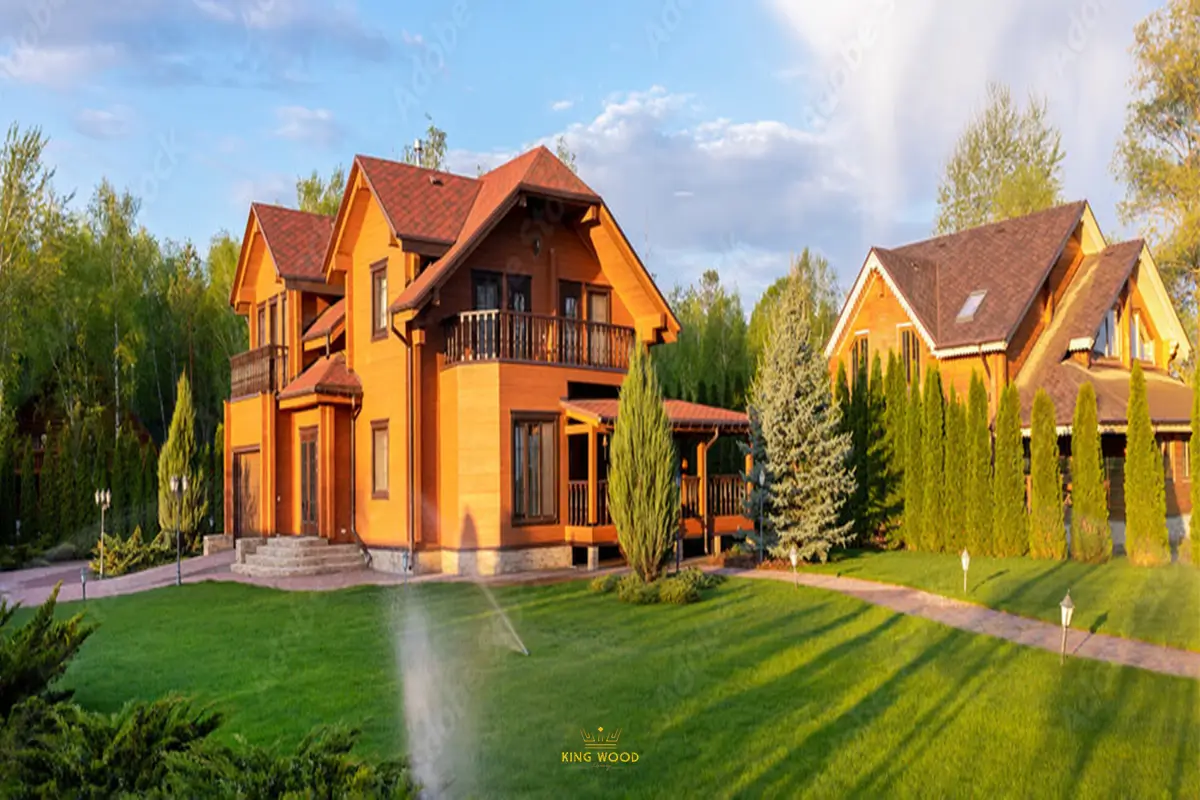 مزیت ساخت ویلا چوبی