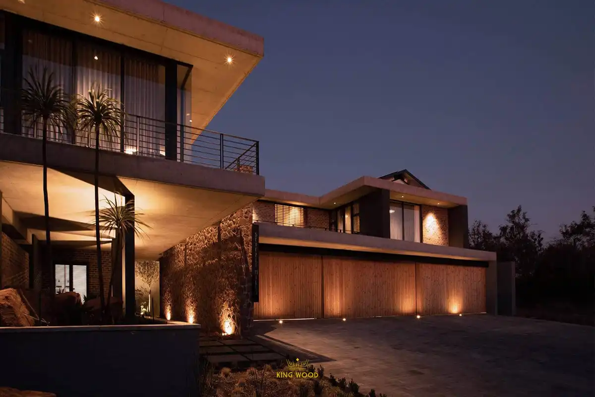 ساخت ویلا چوبی با ترموود