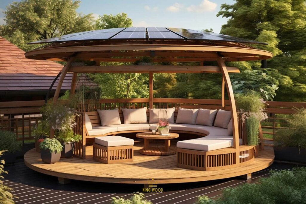 ایده آلاچیق ساده و ارزان