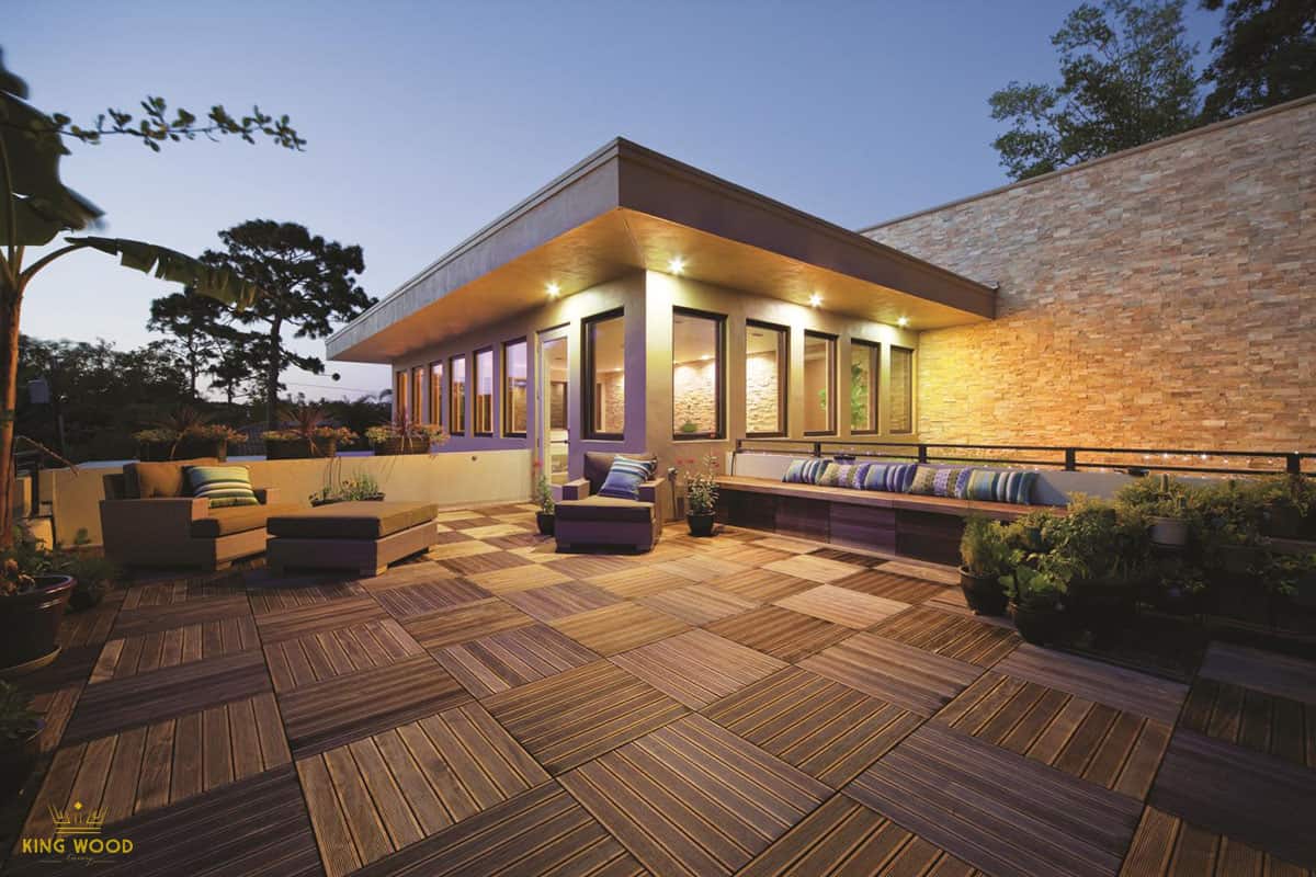 کفپوش ارزان برای پشت بام