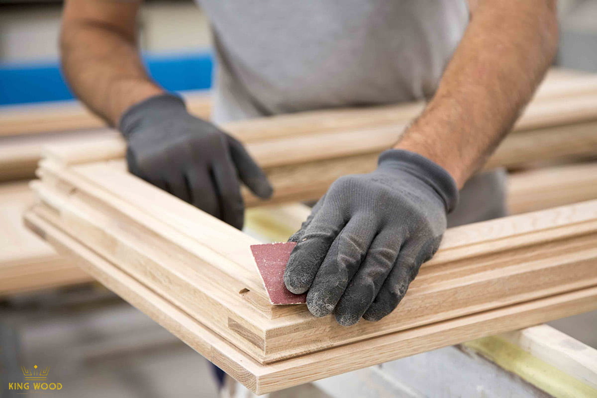 آموزش سندبلاست چوب