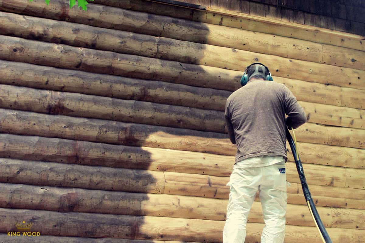 آموزش سندبلاست چوب