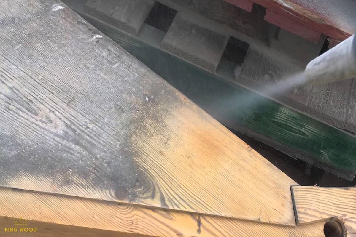 روش سندبلاست چوب